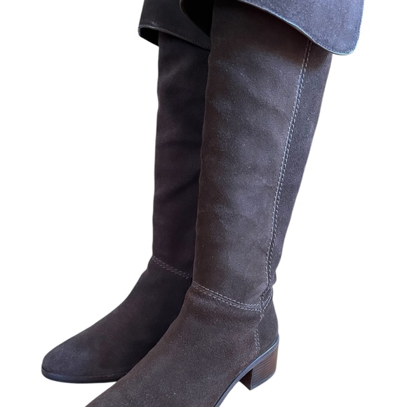 Coach Lucia Over the Knee Boot in Brown 6.5 - Picture 4 of 10